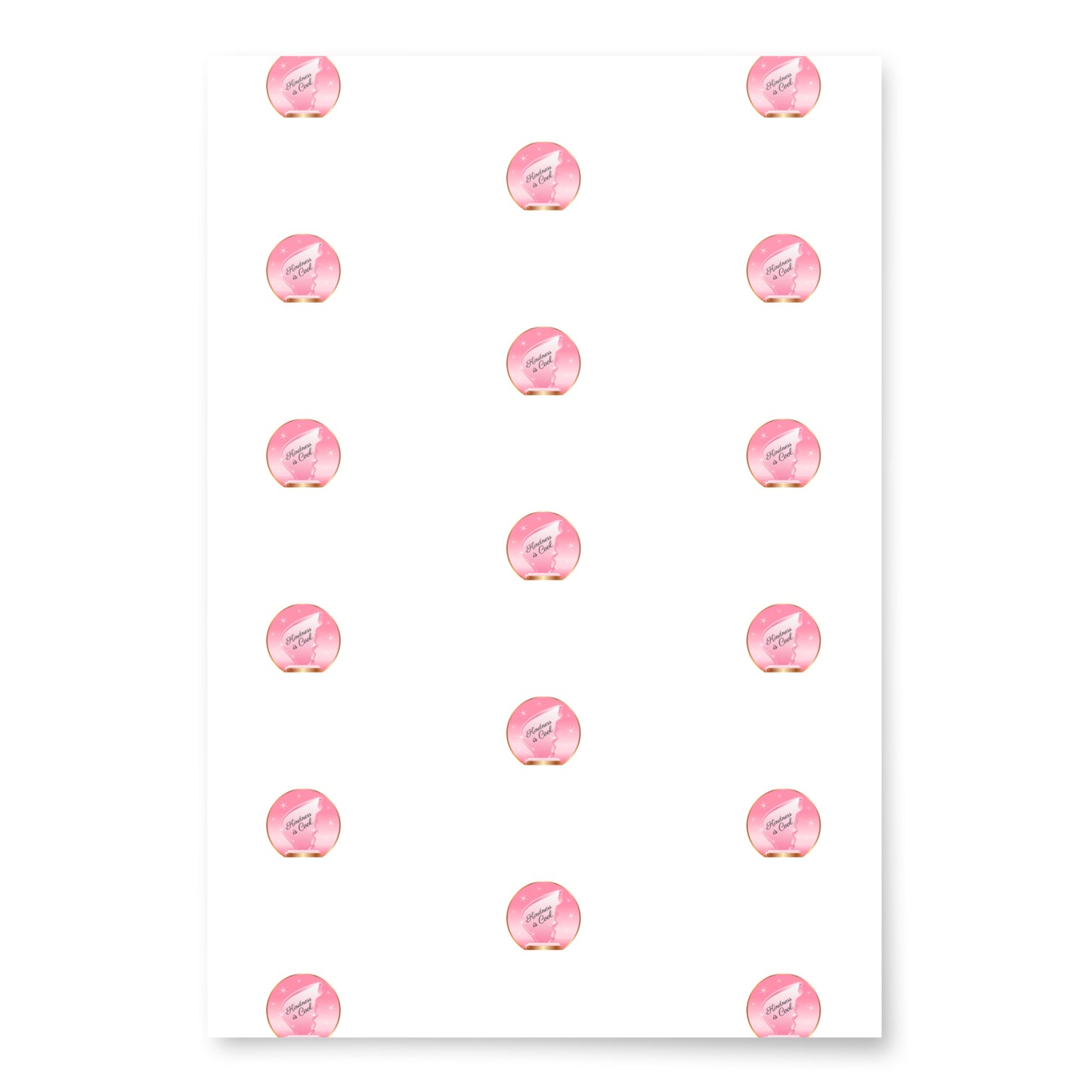 Wrapping paper sheets - Sexy is timeless / Kindness is cool / You are beautiful