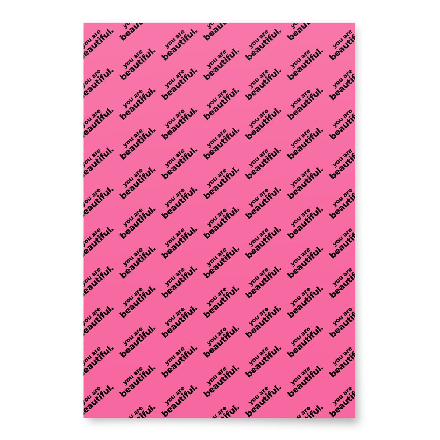 Wrapping paper sheets