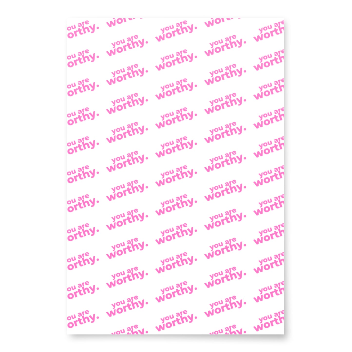 Empowering Wrapping paper - Variation 2