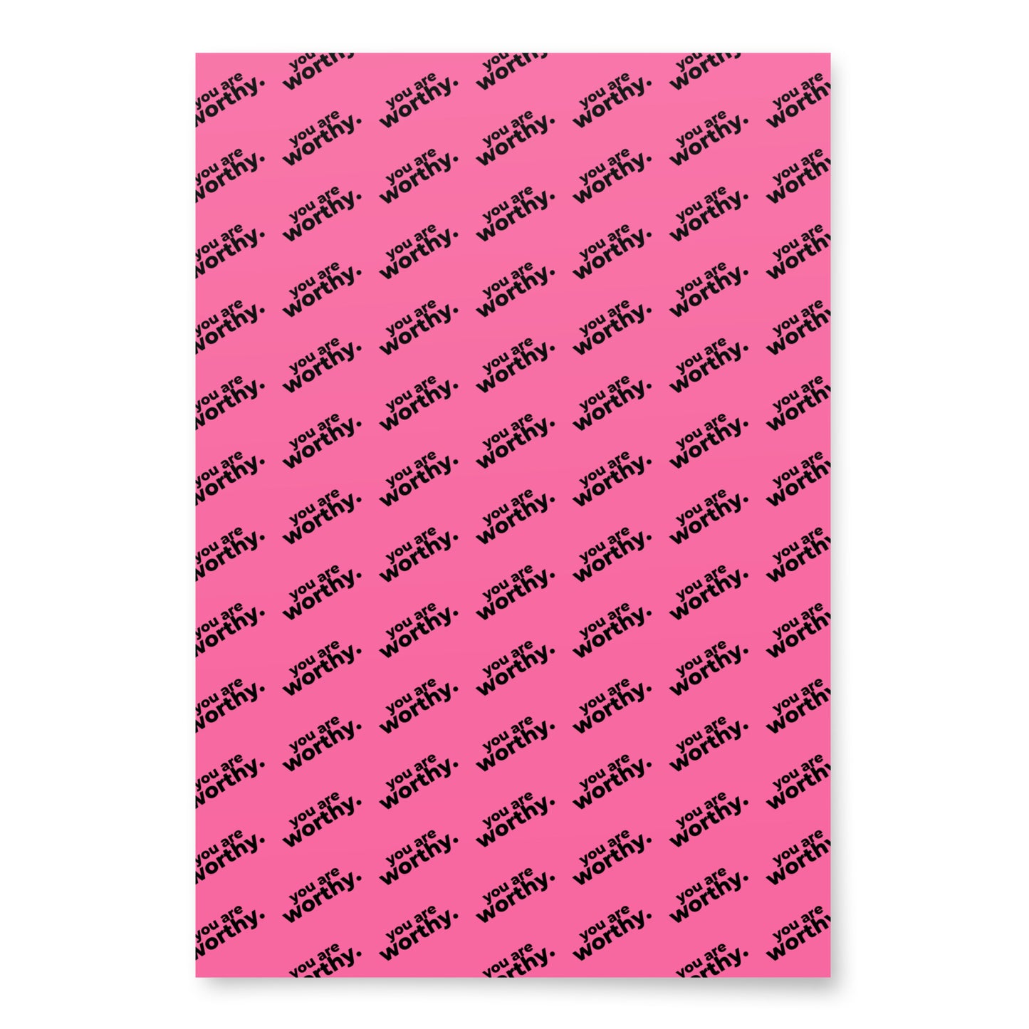 Wrapping paper sheets