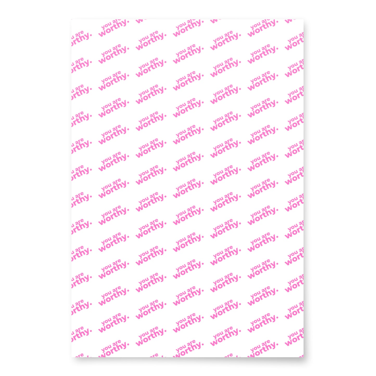 Empowering Wrapping paper - Variation 1