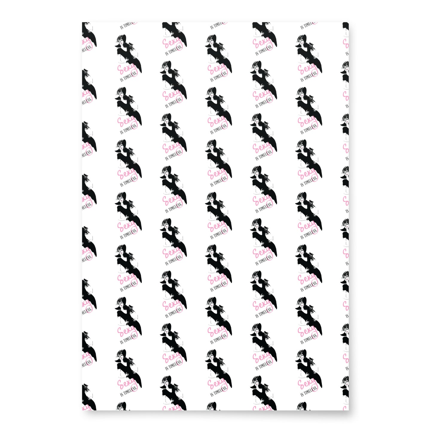 Wrapping paper sheets - Sexy is timeless / Kindness is cool / You are beautiful