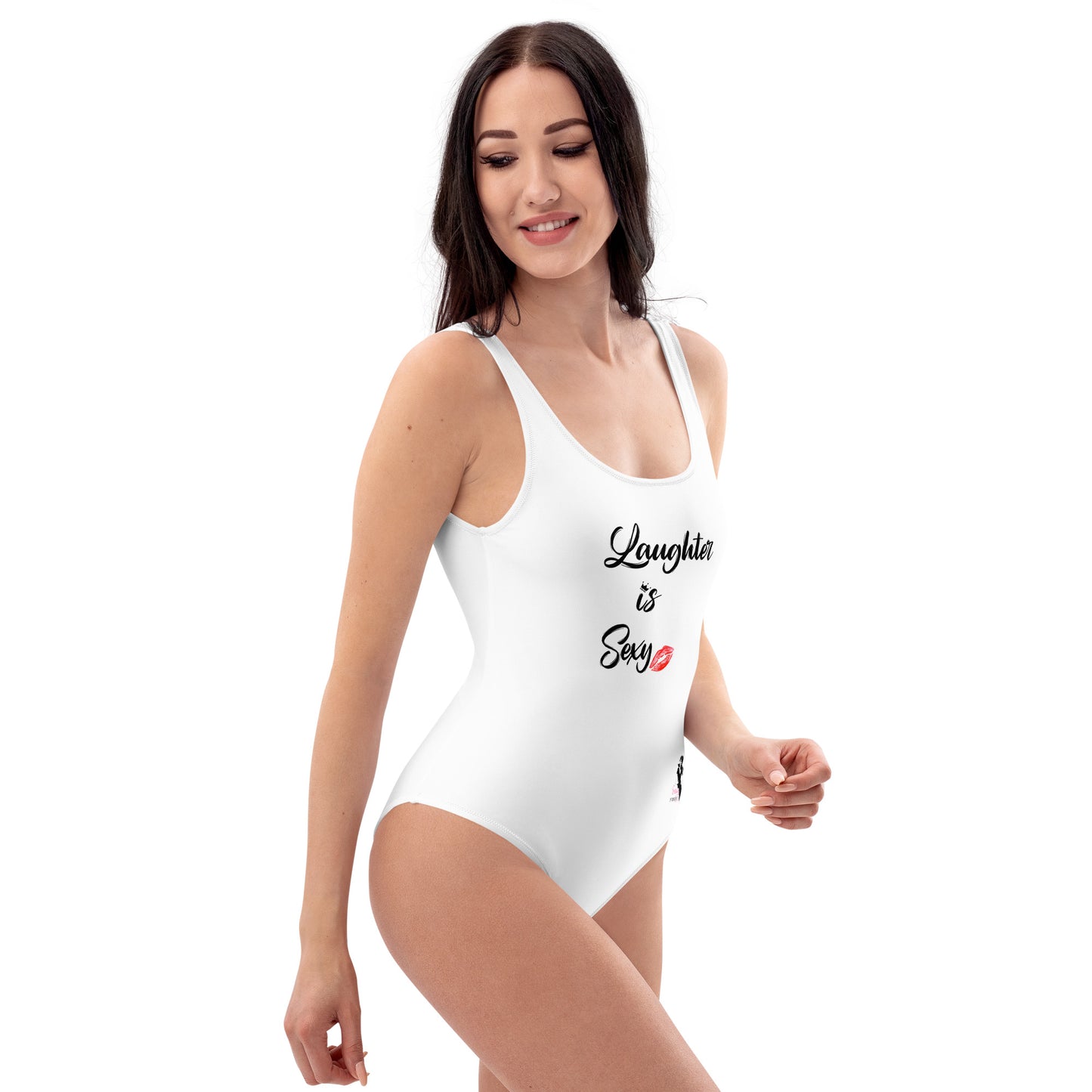 One-Piece Swimsuit - Laughter is Sexy