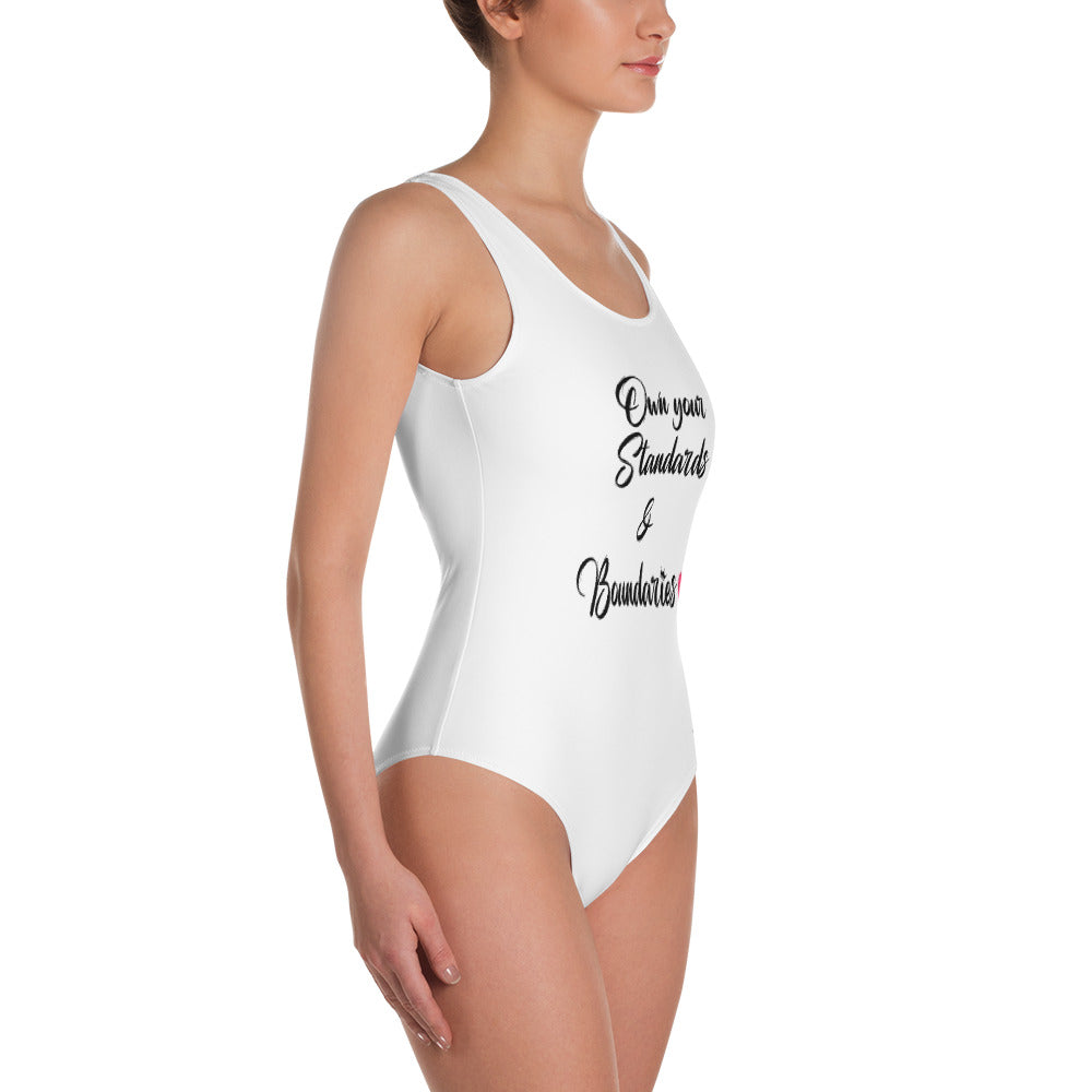 One-Piece Swimsuit - Own your standards and boundaries