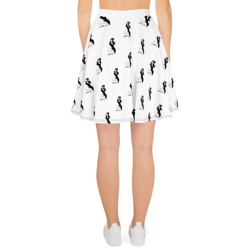 Sexy is timeless logo skirt