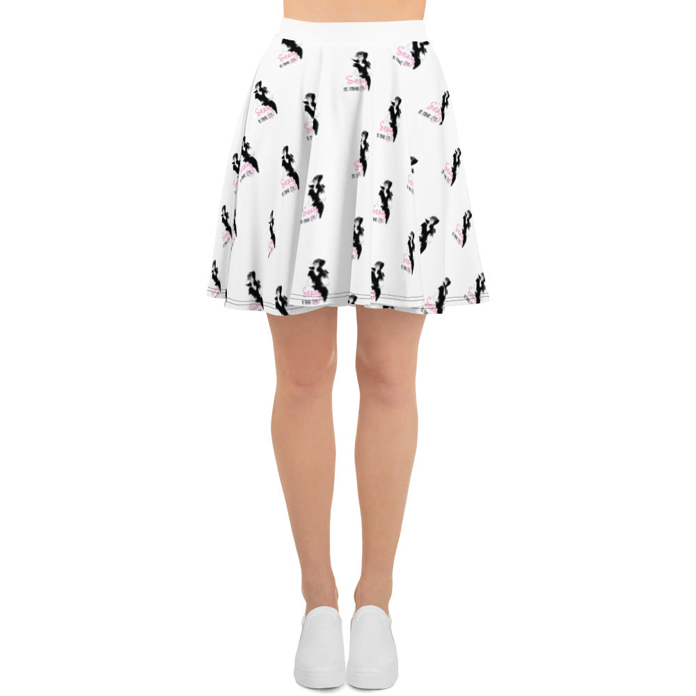 Sexy is timeless logo skirt