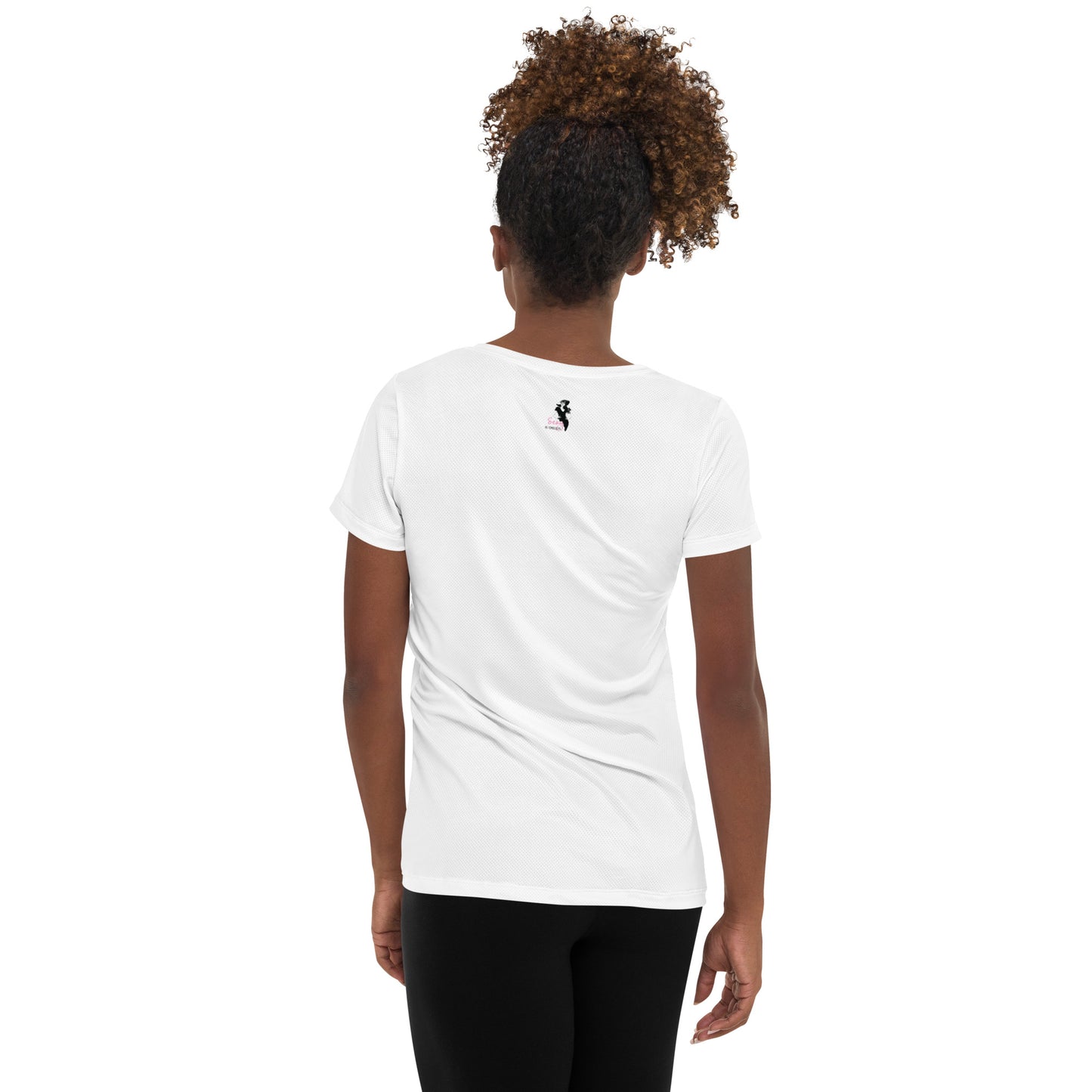 BE HAPPY - Women's Athletic T-shirt
