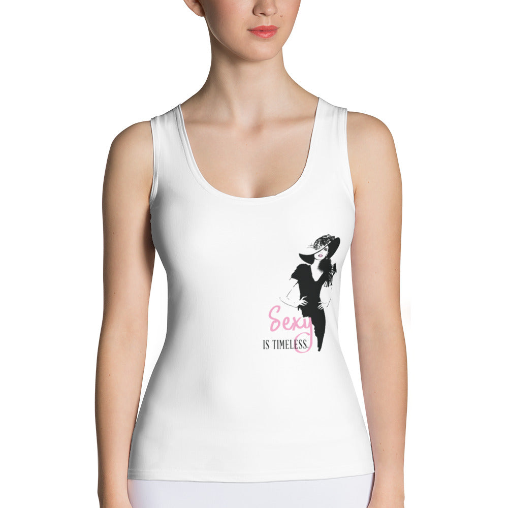 Woman's Stretchy Sew Tank Top