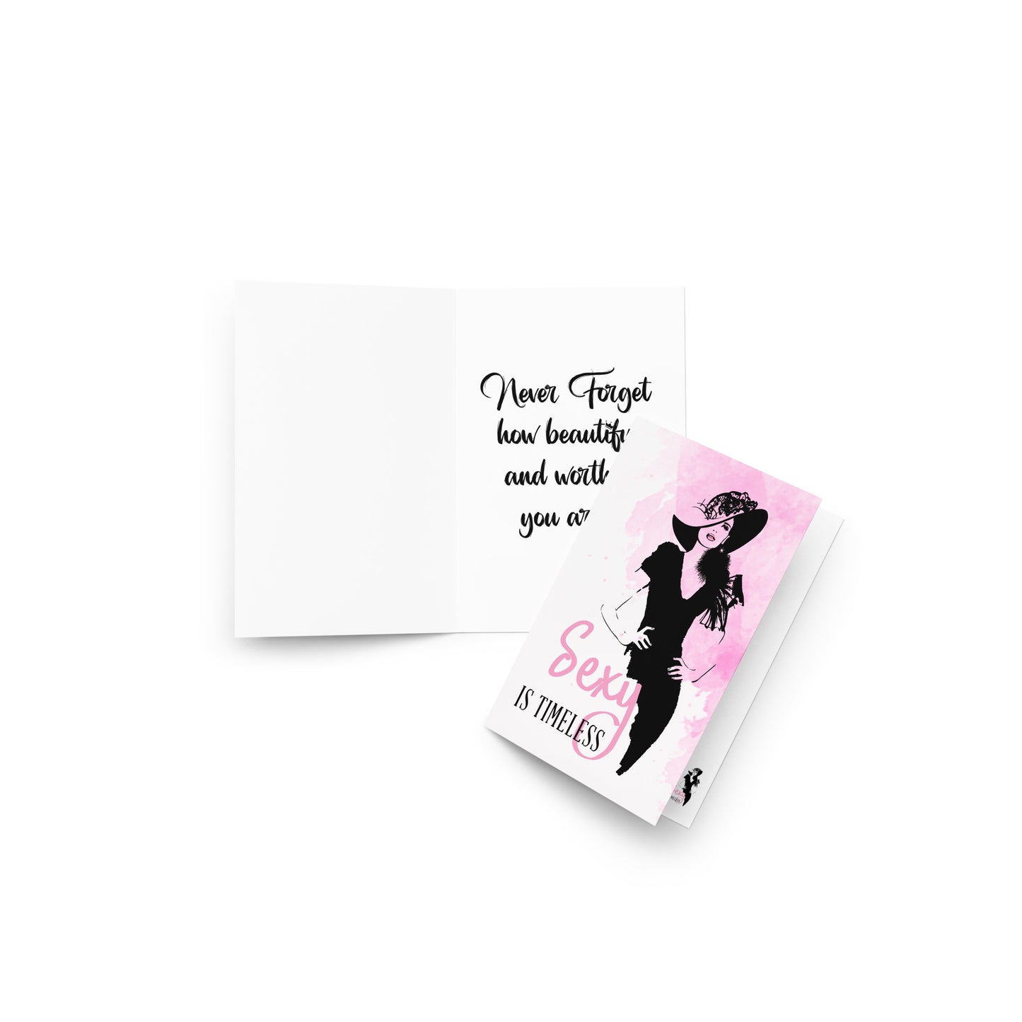 Greeting cards for that special lady Model 06