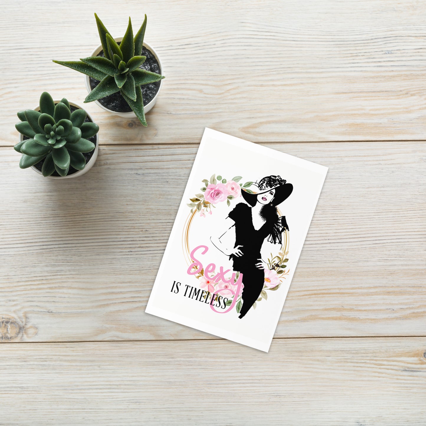 Greeting cards for that special lady Model 02