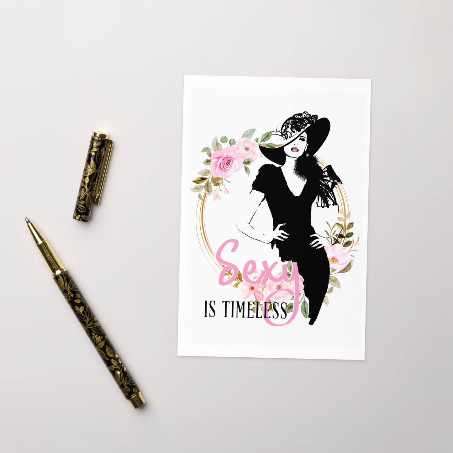 Greeting cards for that special lady Model 02