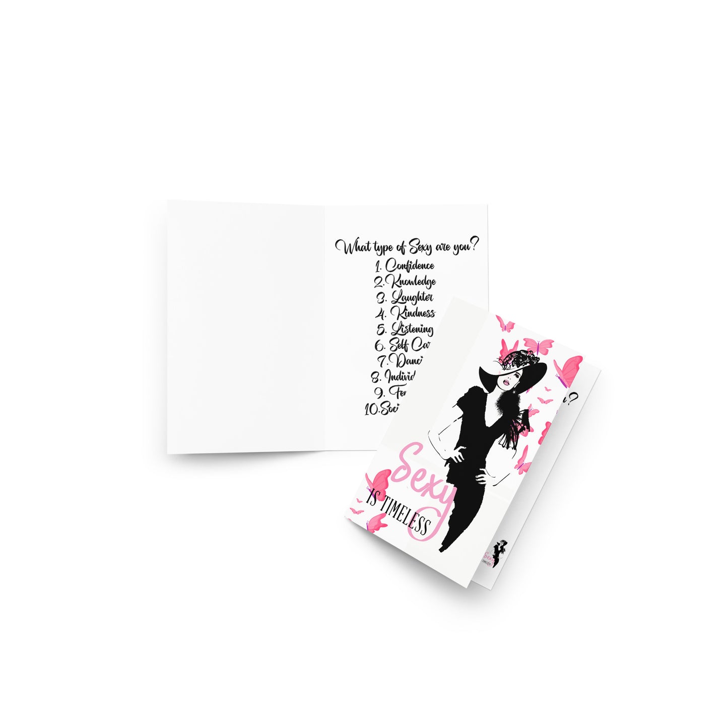 Greeting cards for that special lady Model 08