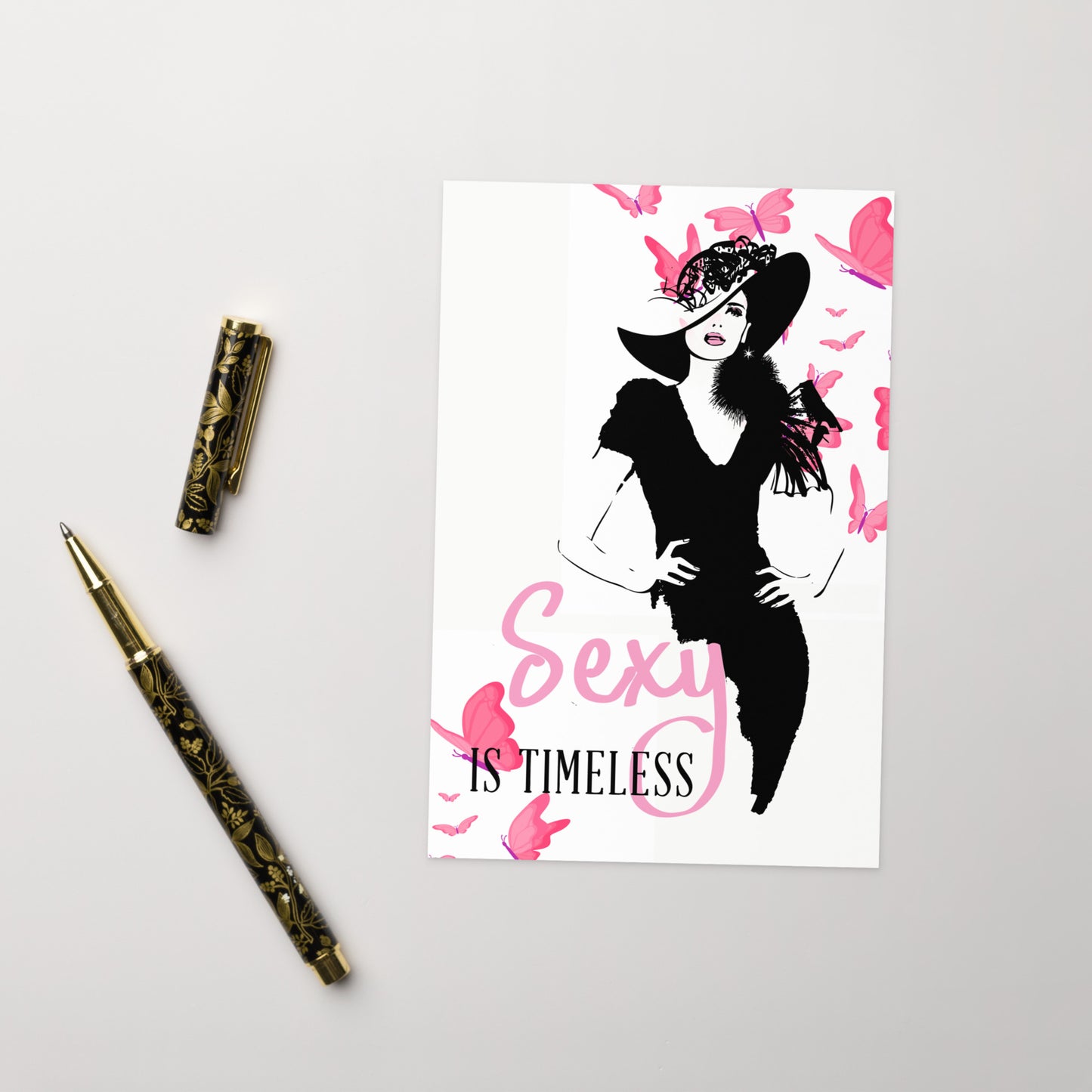 Greeting cards for that special lady Model 08