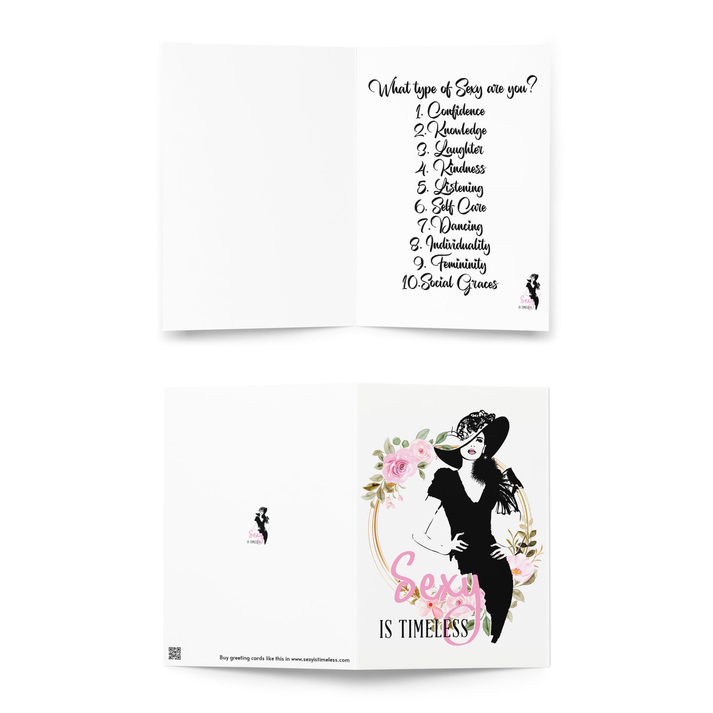 Greeting cards for that special lady Model 02