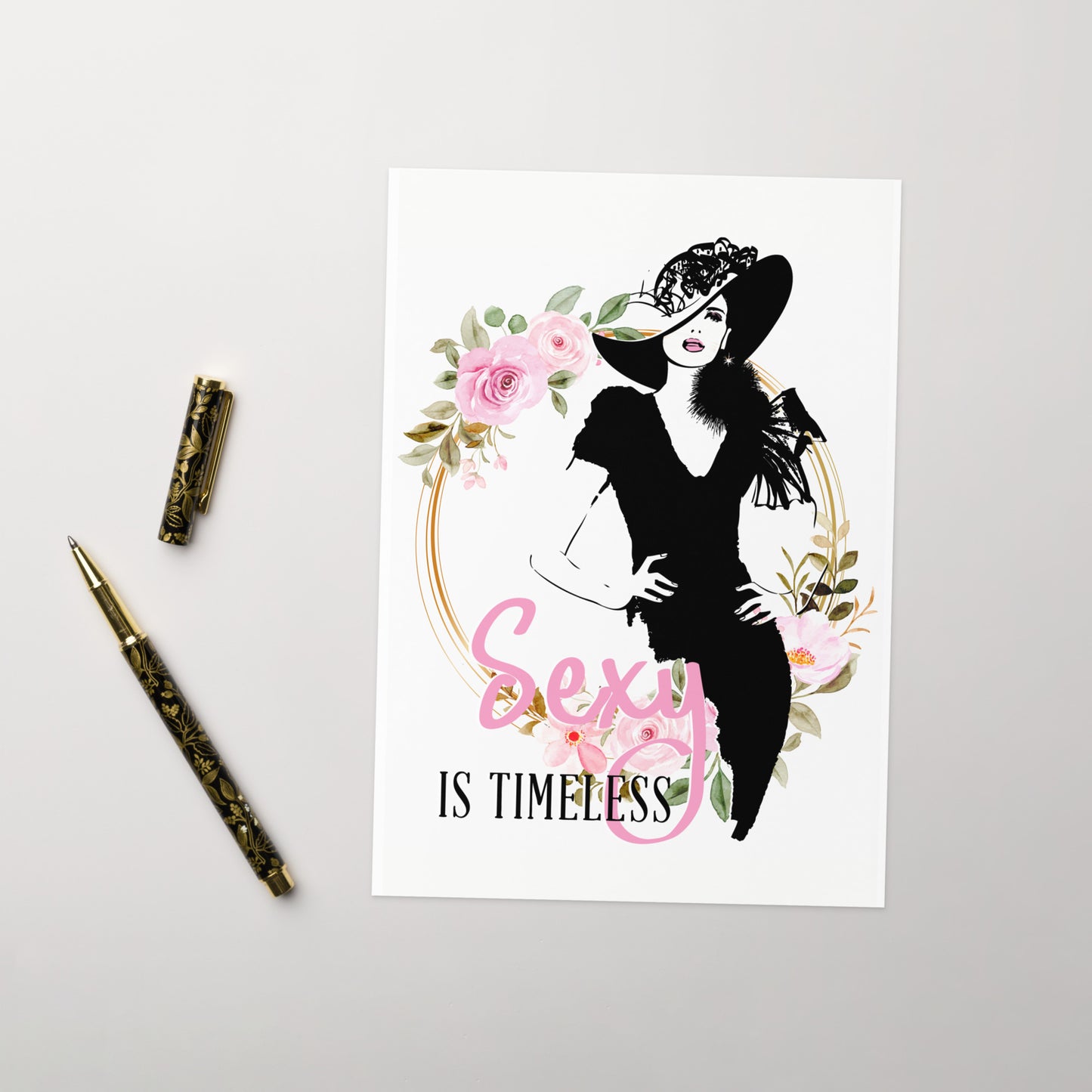 Greeting cards for that special lady Model 02