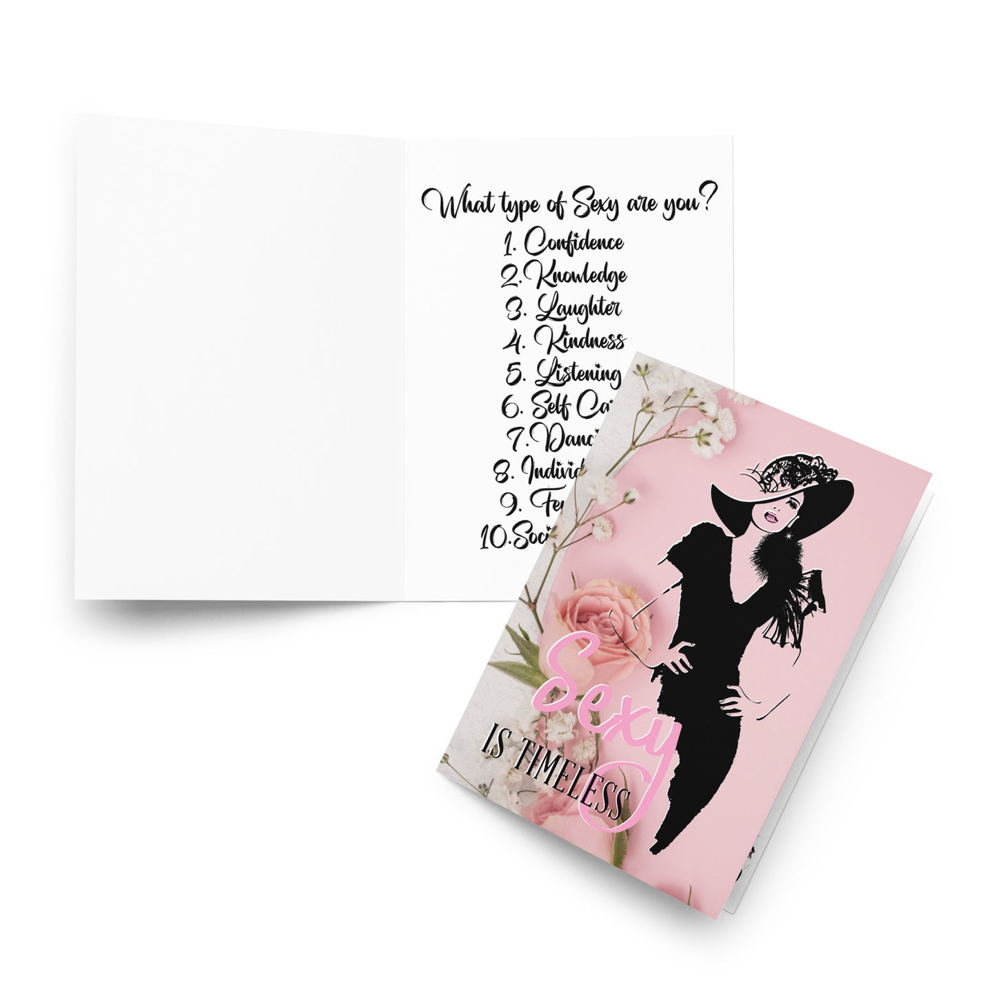 Greeting cards for that special lady Model 05