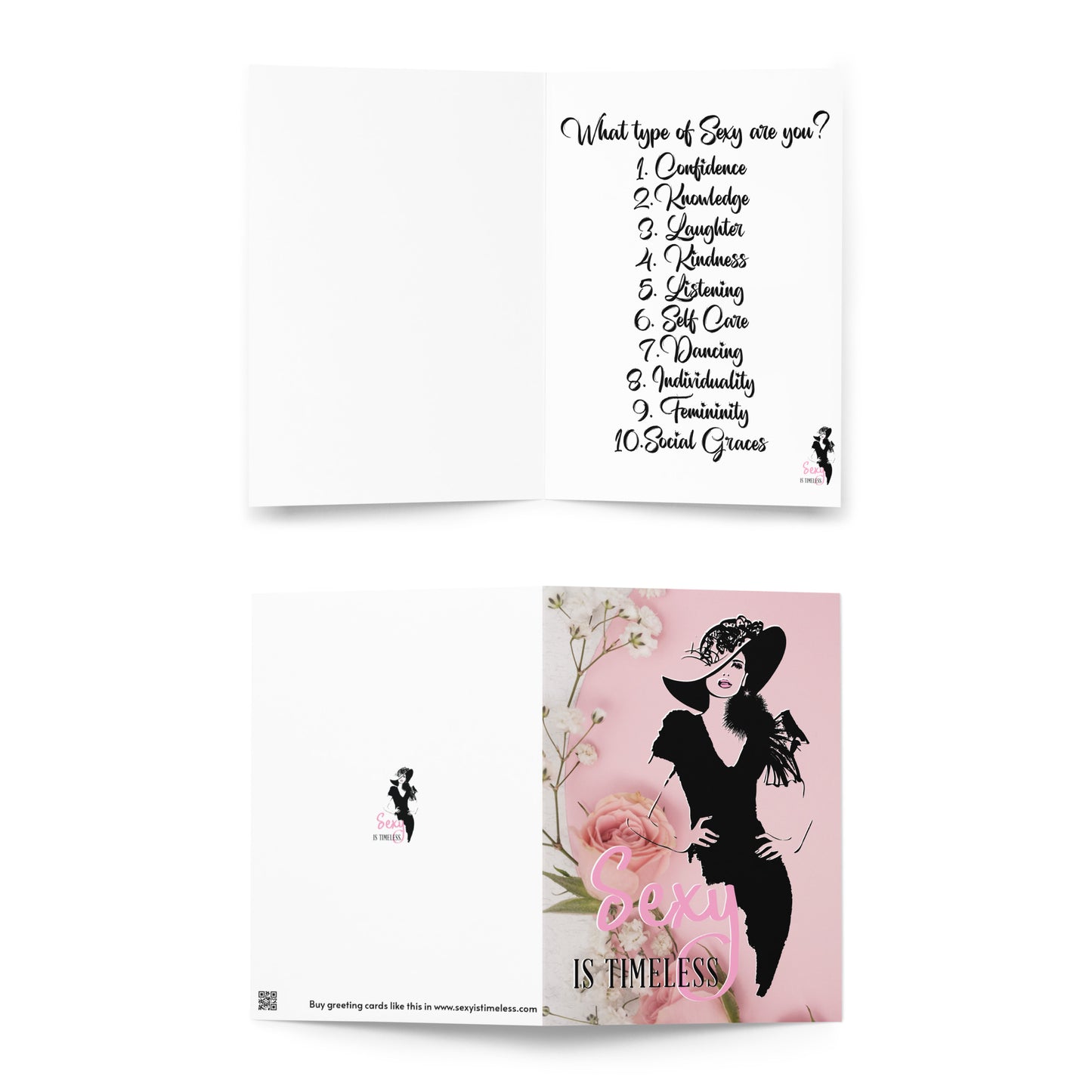 Greeting cards for that special lady Model 05