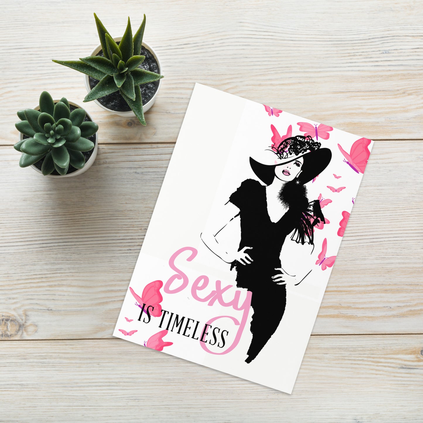 Greeting cards for that special lady Model 08