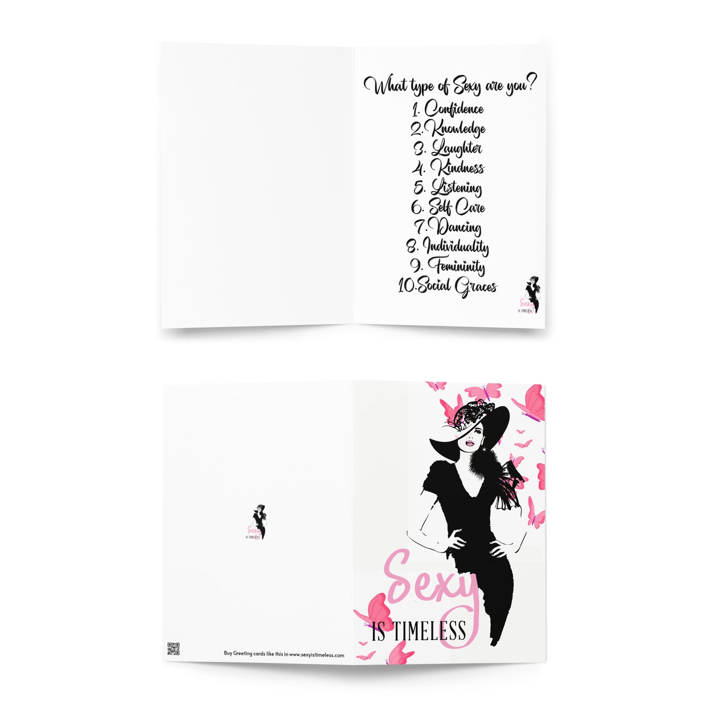 Greeting cards for that special lady Model 08