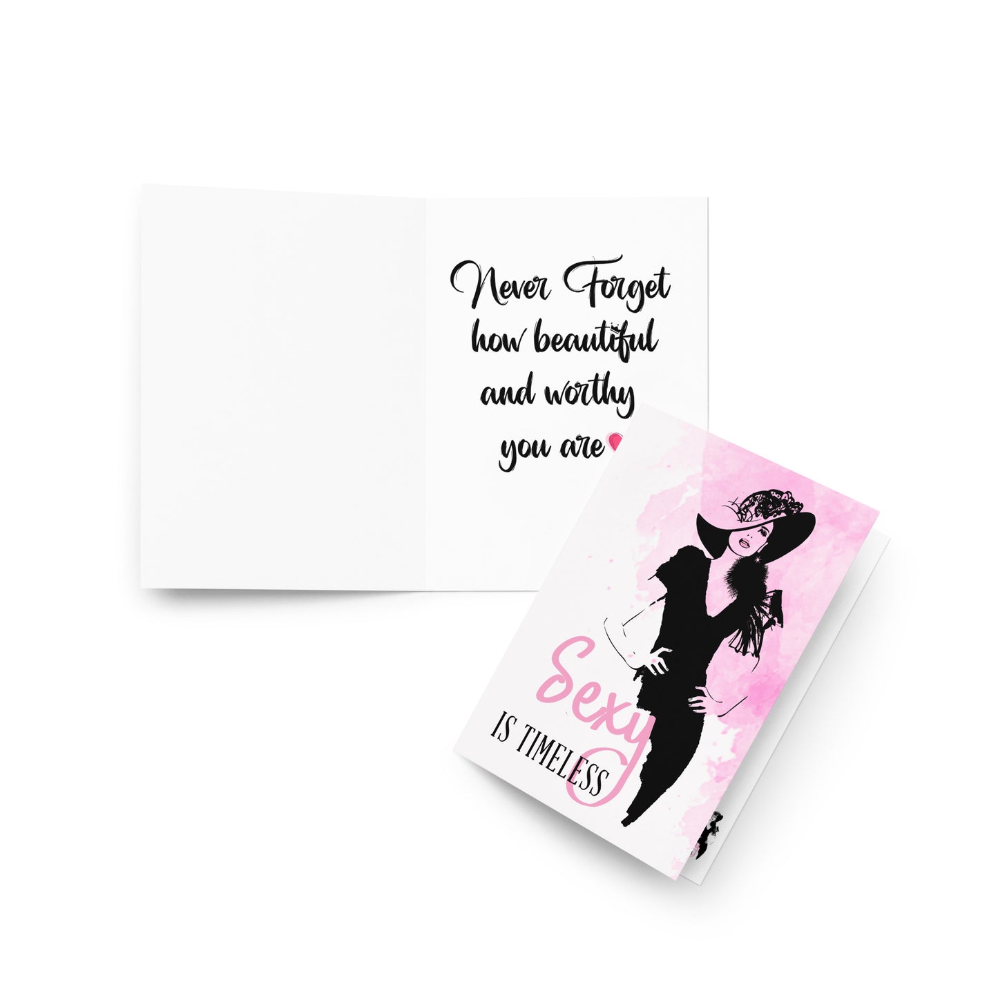 Greeting cards for that special lady Model 06