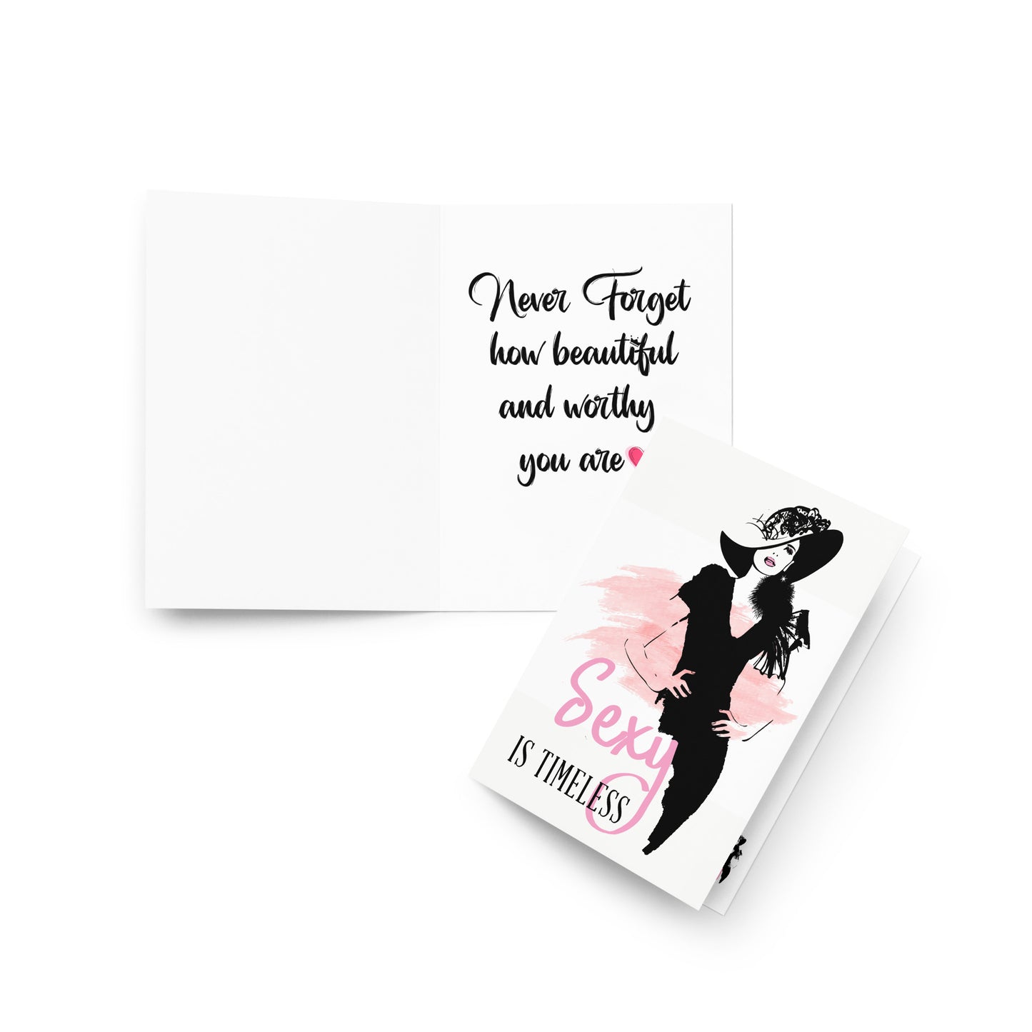 Greeting cards for that special lady Model 09