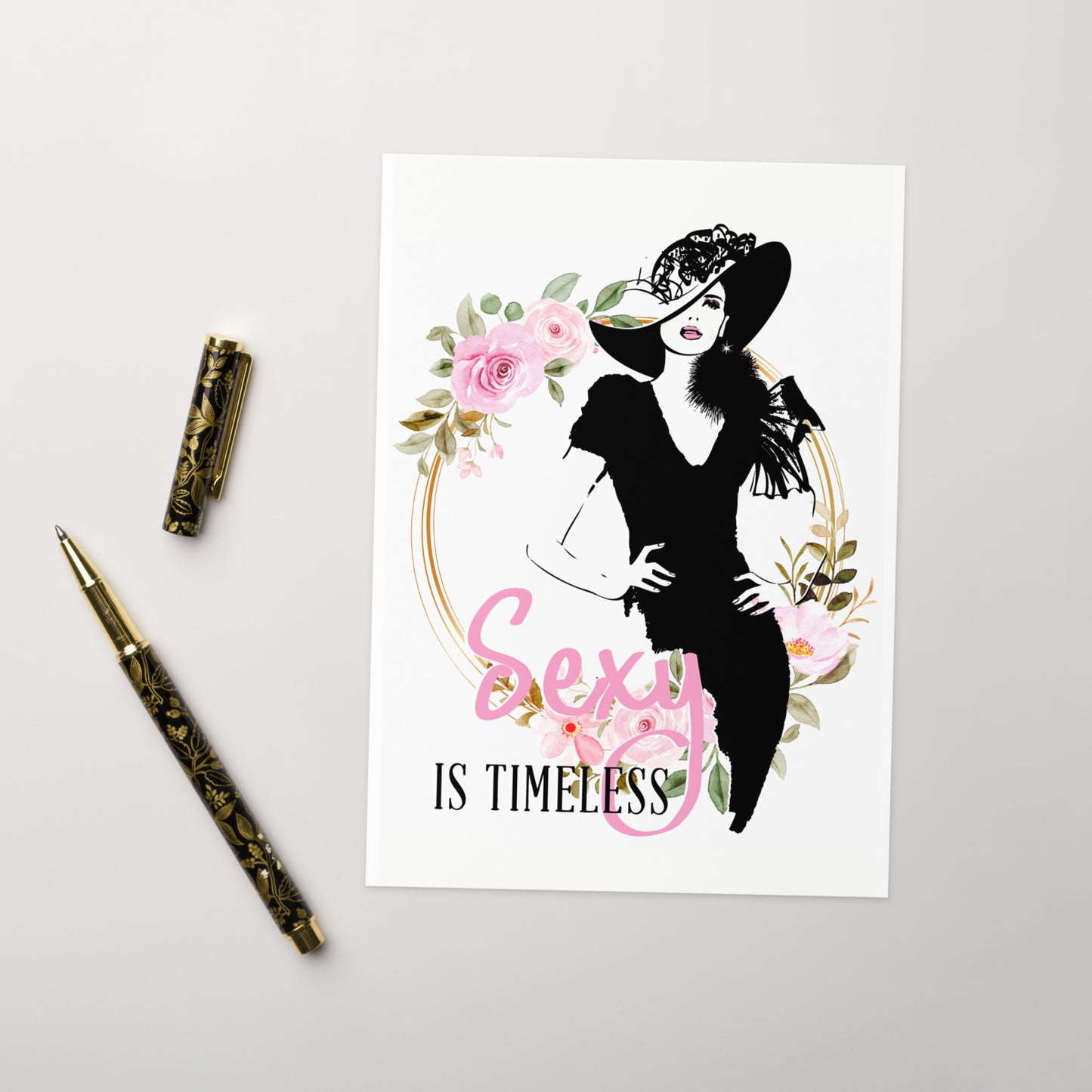 Greeting cards for that special lady Model 02