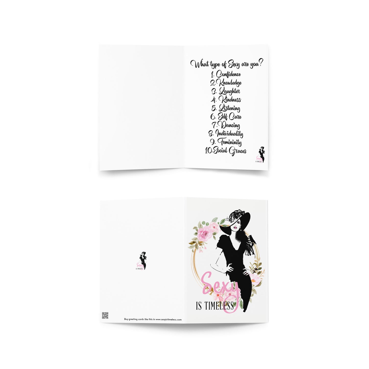 Greeting cards for that special lady Model 02
