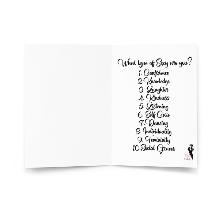 Greeting cards for that special lady Model 02