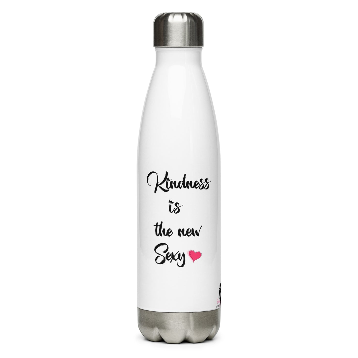 Stainless Steel Water Bottle - Kindness is the new sexy