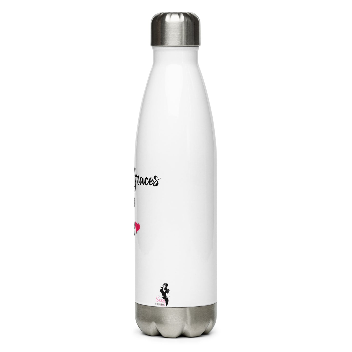 Stainless Steel Water Bottle - Social graces are Sexy