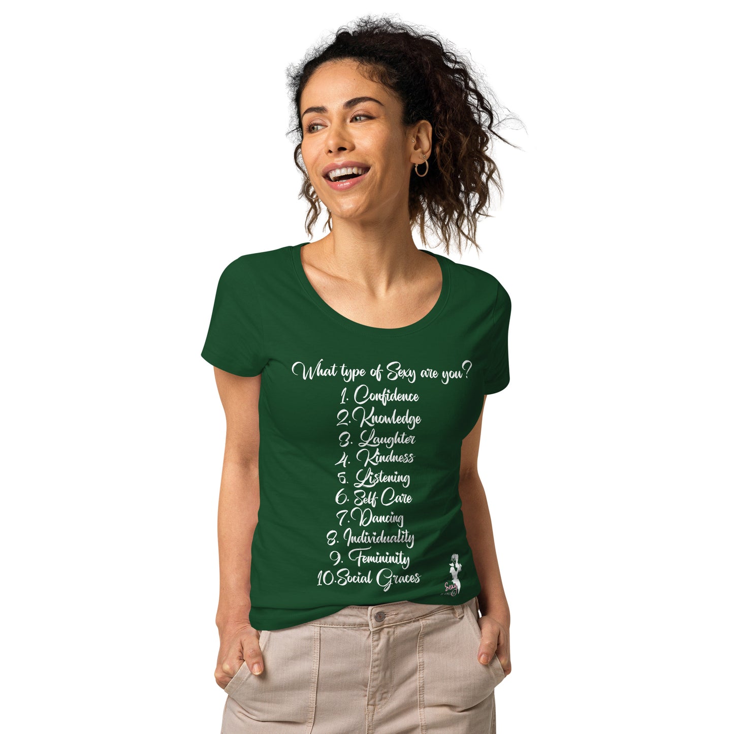 What type of sexy are you organic t-shirt