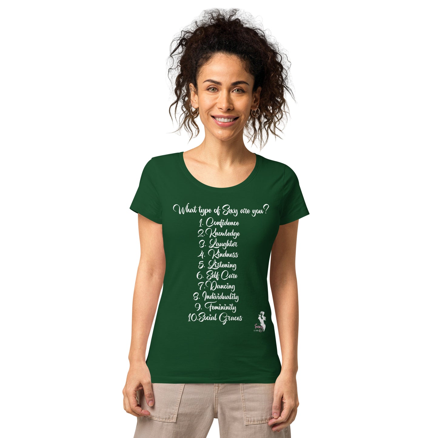 What type of sexy are you organic t-shirt