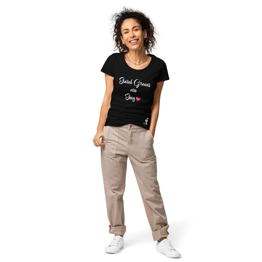 Social graces are Sexy organic t-shirt