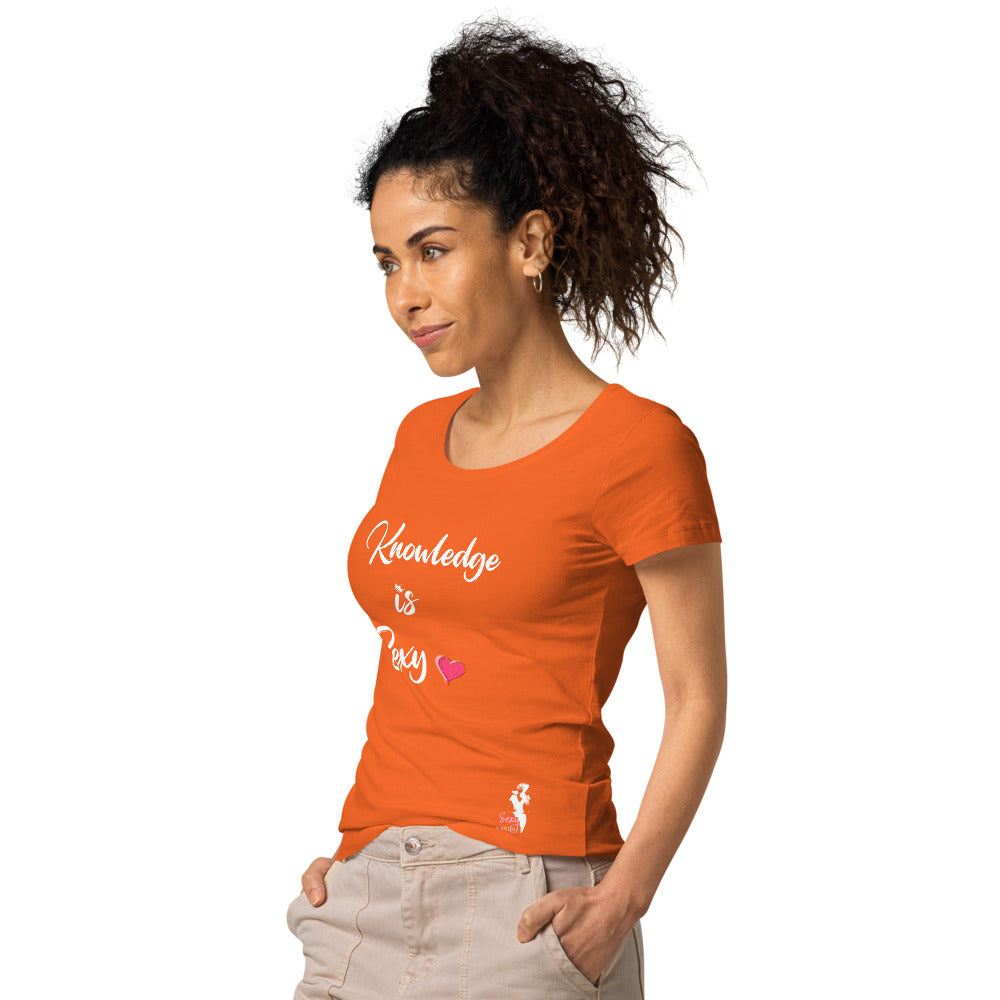 Knowledge is Sexy organic t-shirt