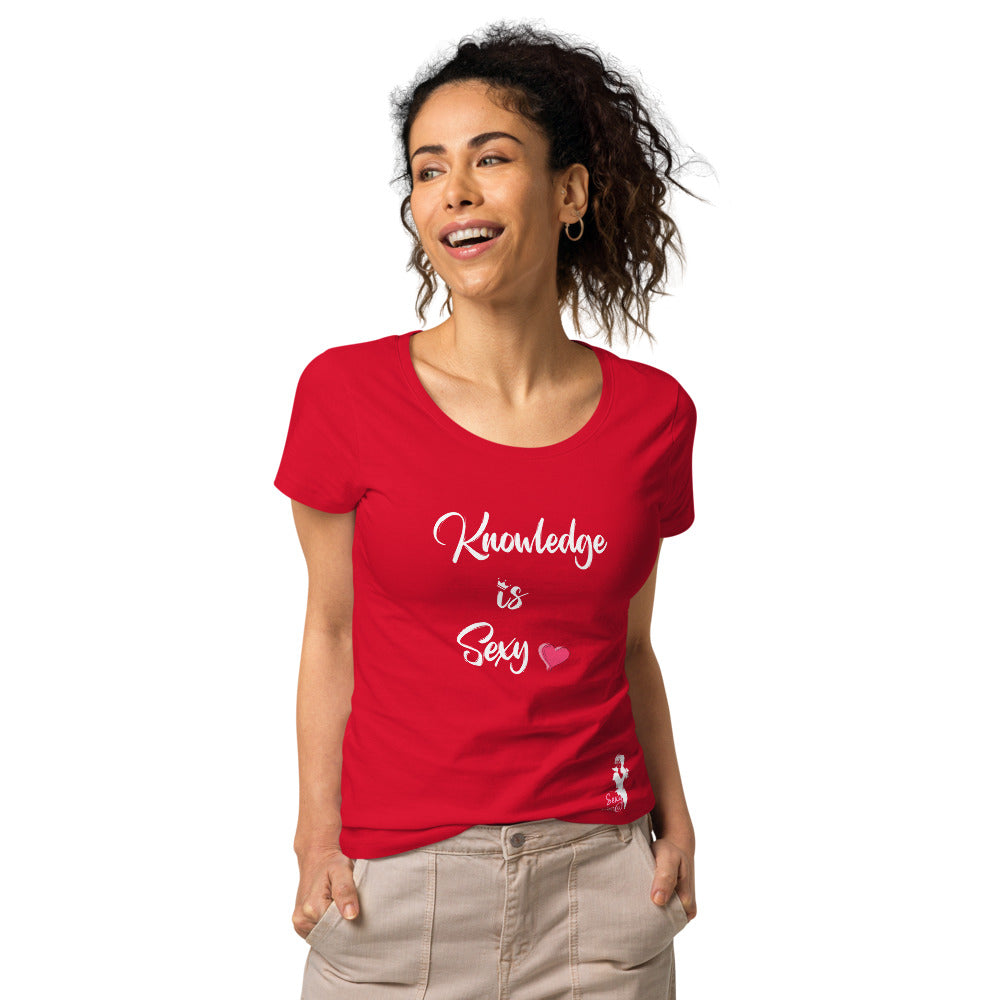 Knowledge is Sexy organic t-shirt
