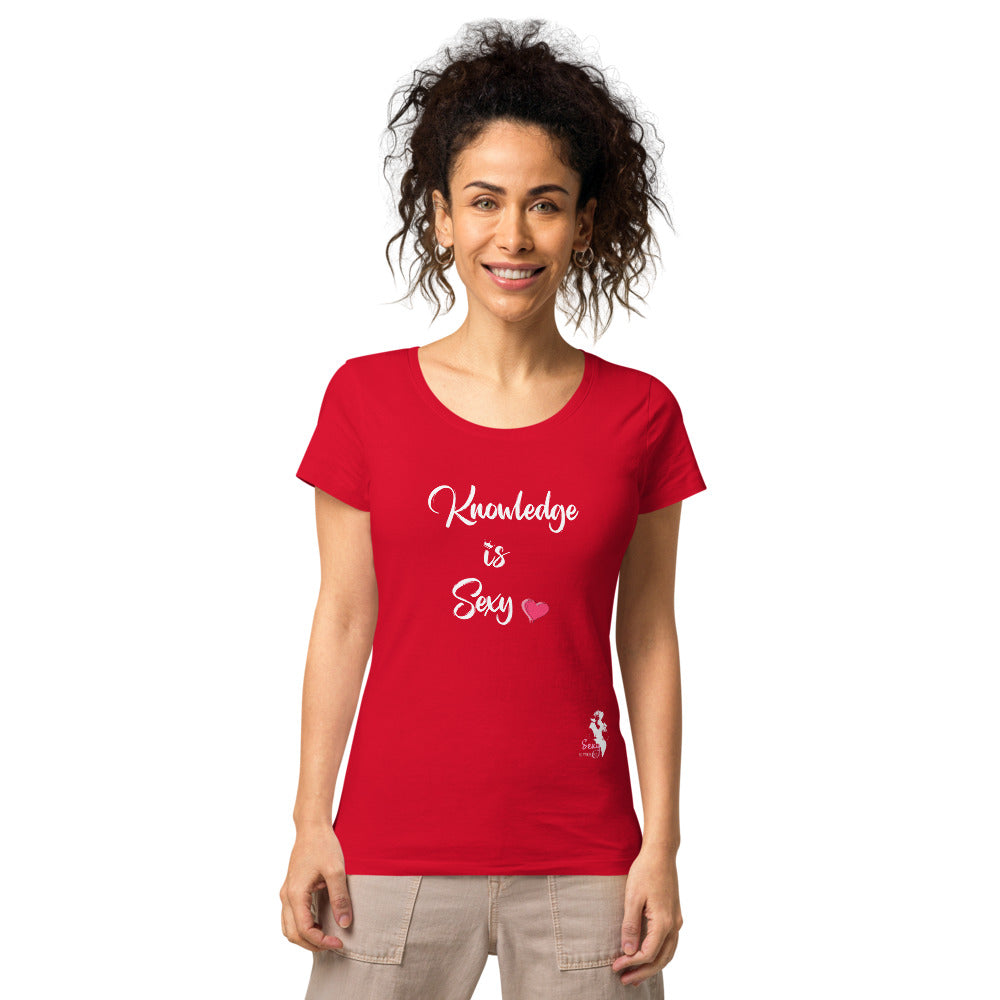 Knowledge is Sexy organic t-shirt