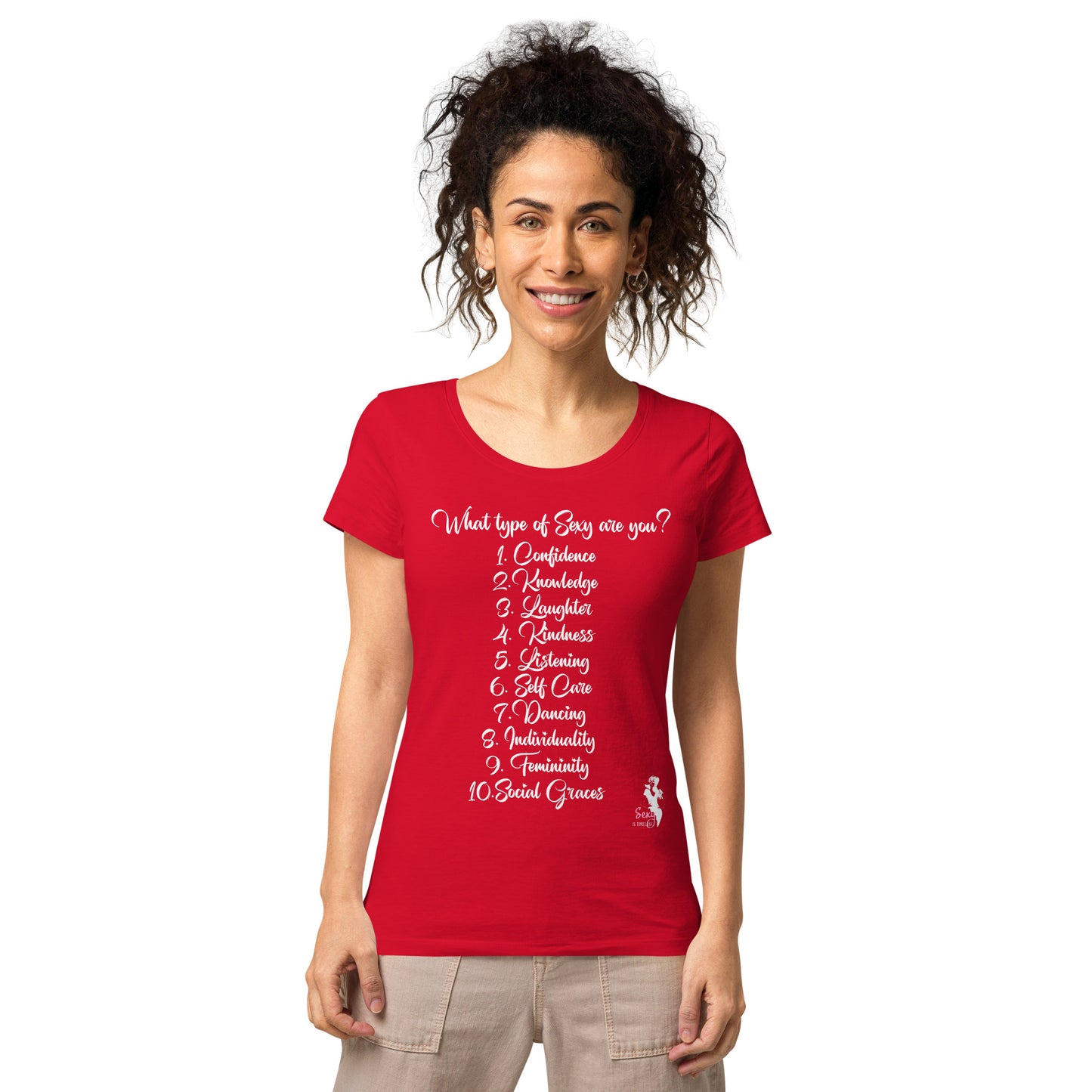 What type of sexy are you organic t-shirt