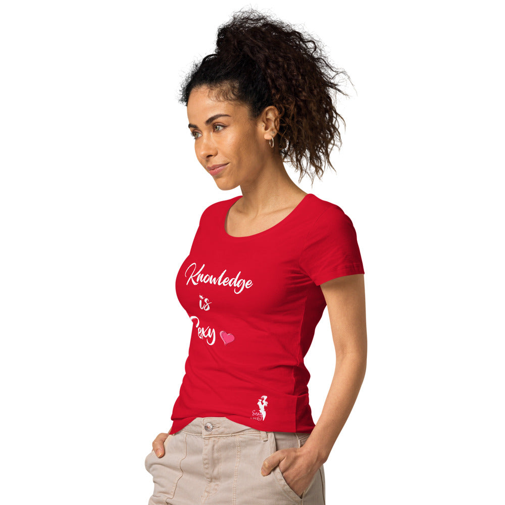 Knowledge is Sexy organic t-shirt