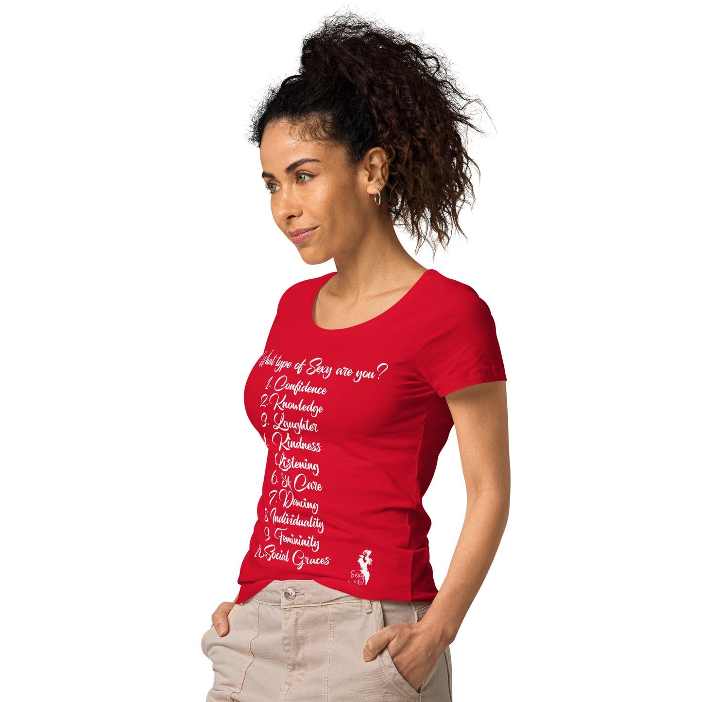 What type of sexy are you organic t-shirt