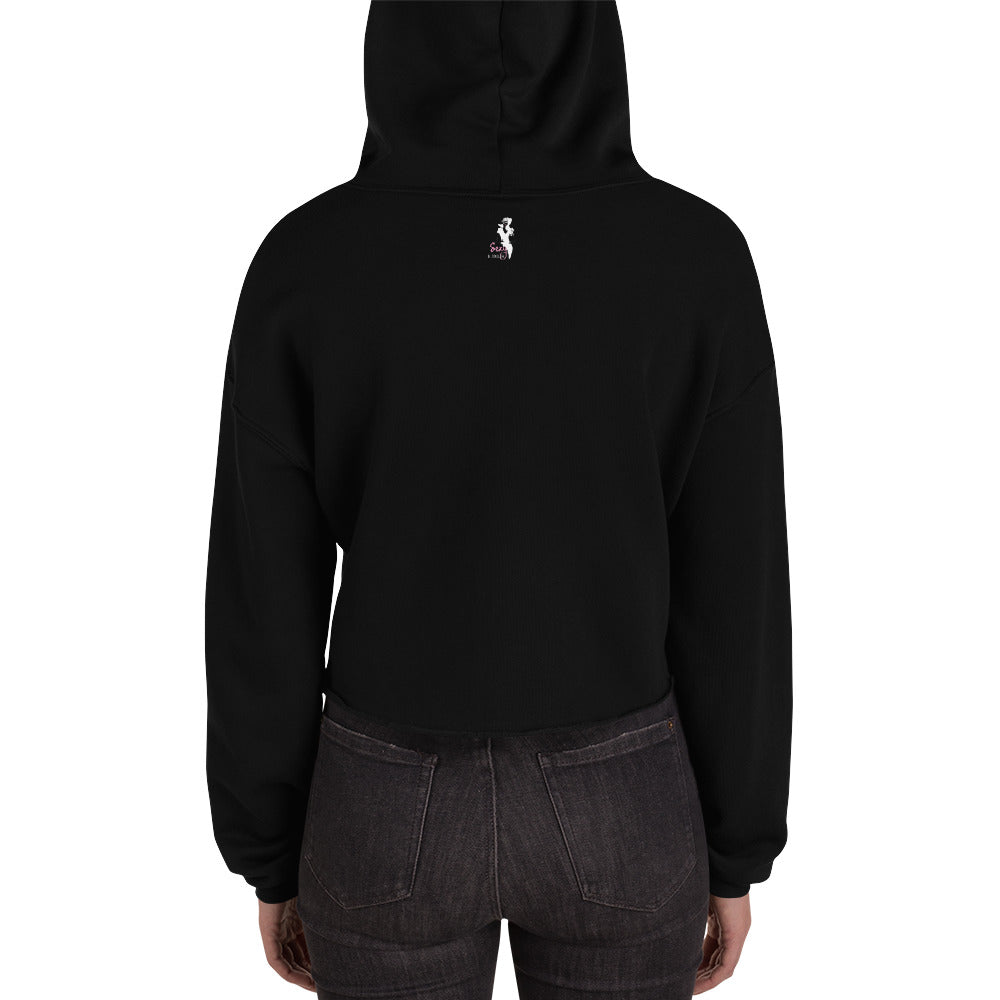 Be Happy - Crop Hoodie