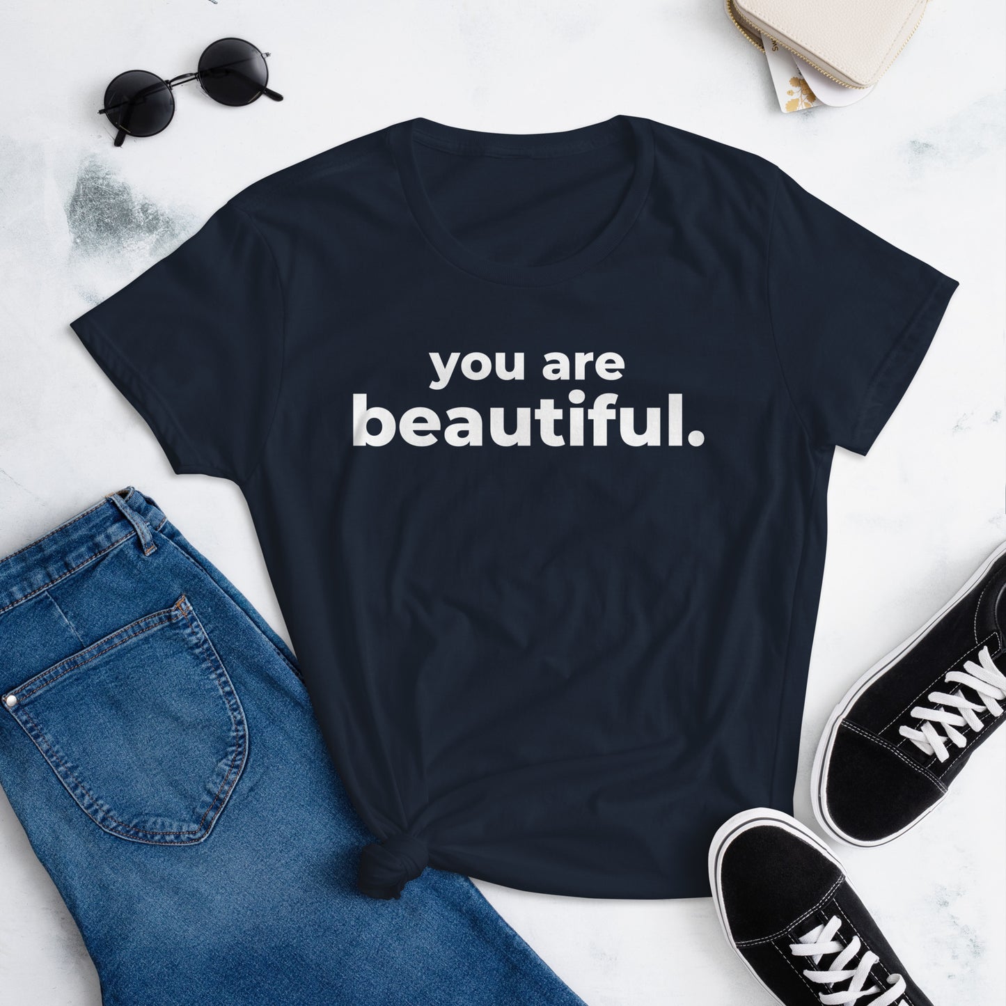 You are Beautiful - Women's short sleeve t-shirt