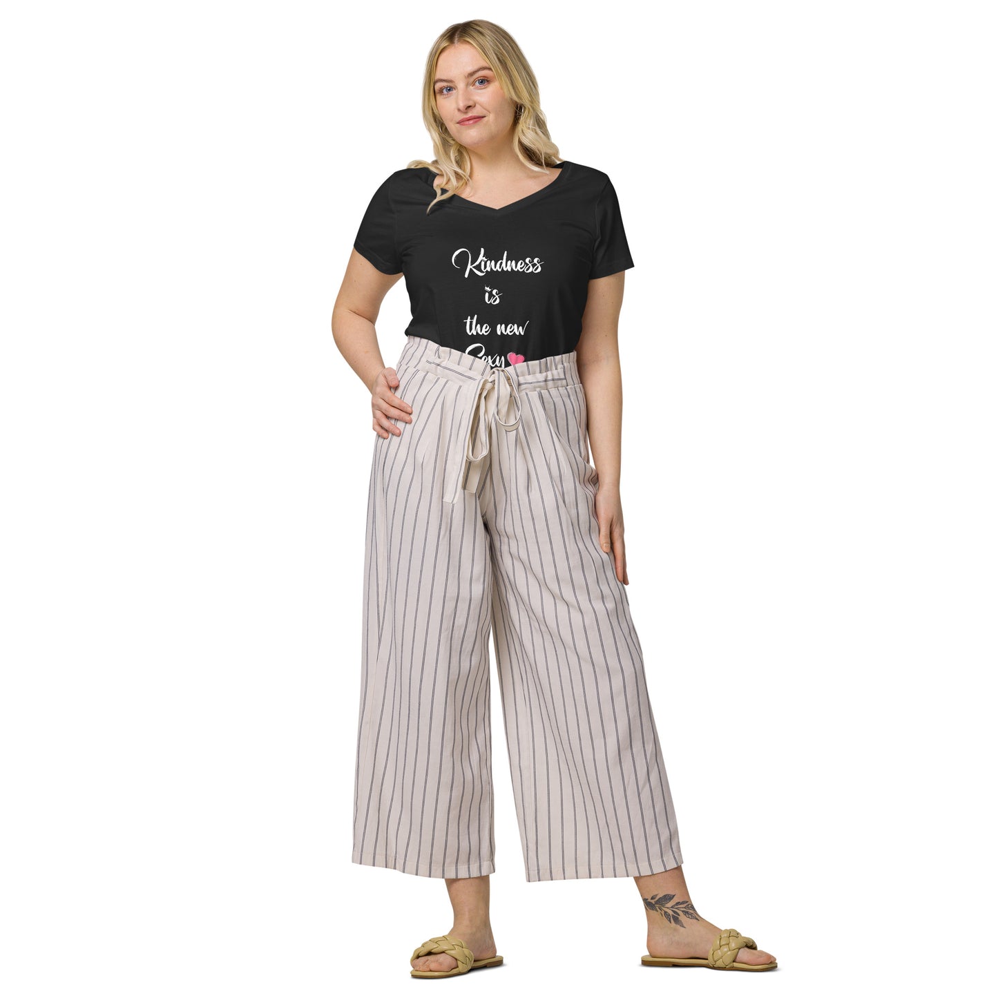 Kindness is the new Sexy v-neck t-shirt