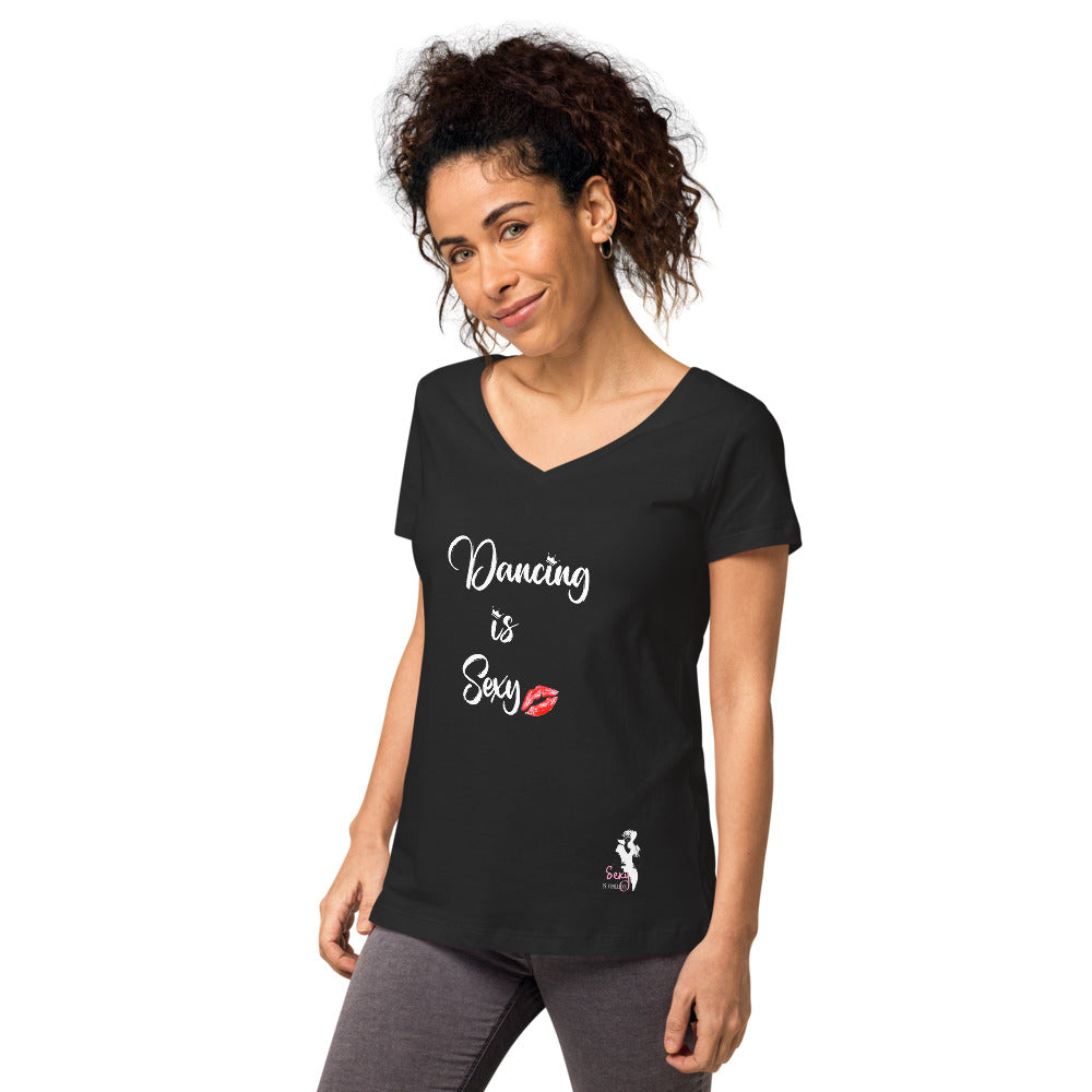 Dancing is Sexy v-neck t-shirt