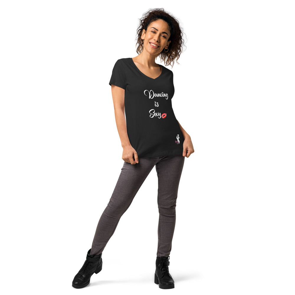 Dancing is Sexy v-neck t-shirt