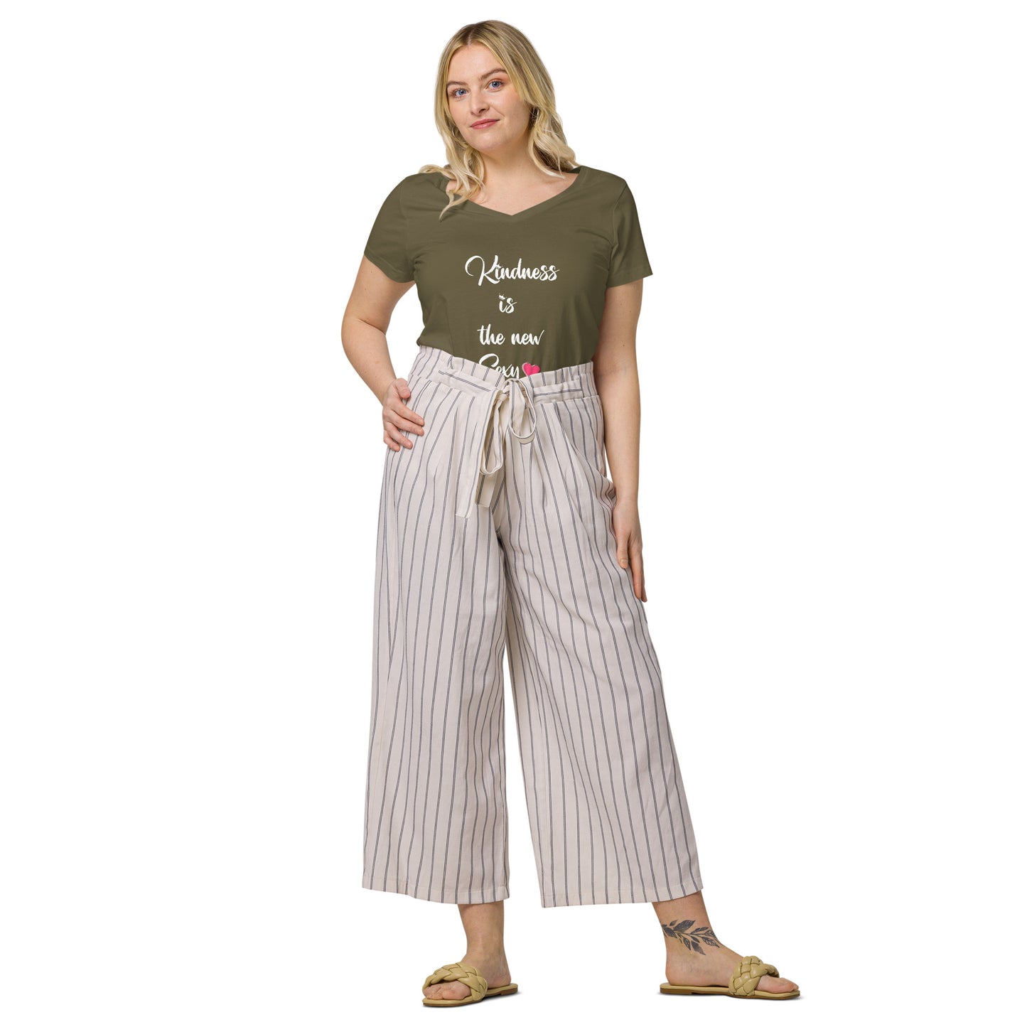 Kindness is the new Sexy v-neck t-shirt