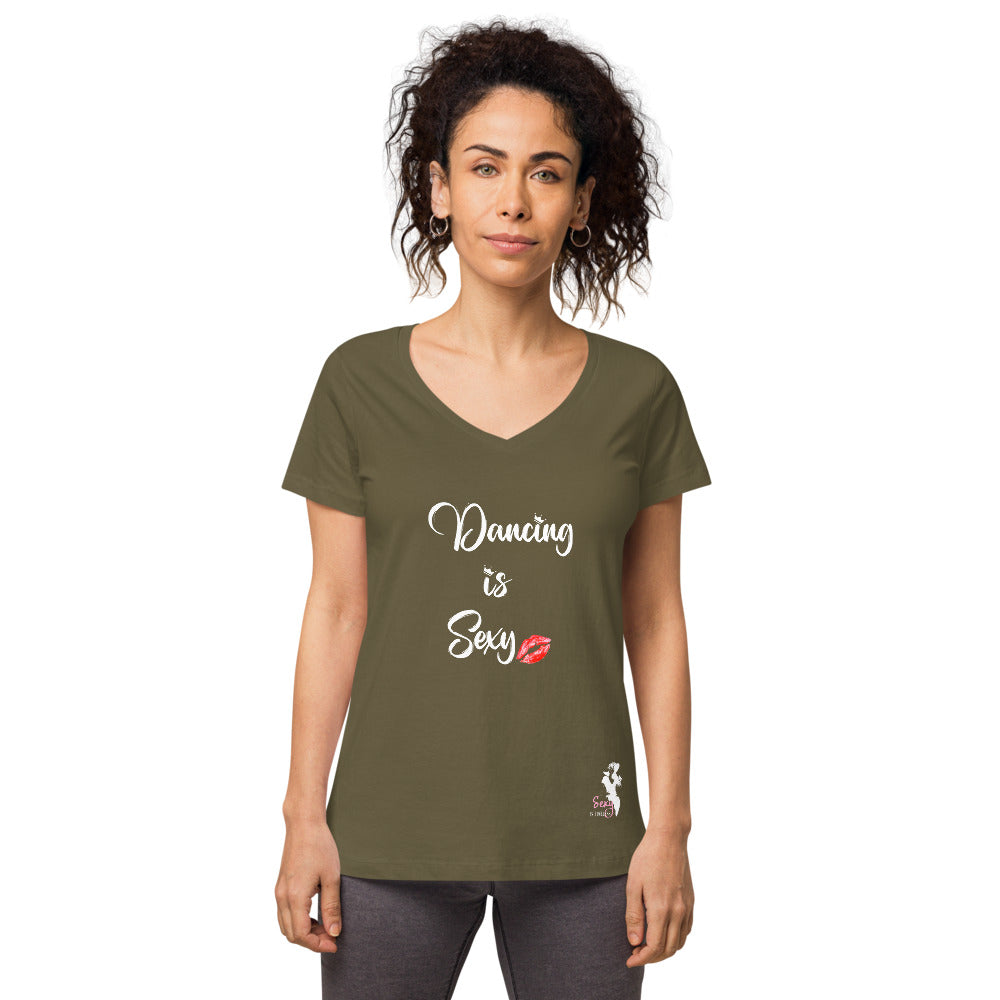 Dancing is Sexy v-neck t-shirt