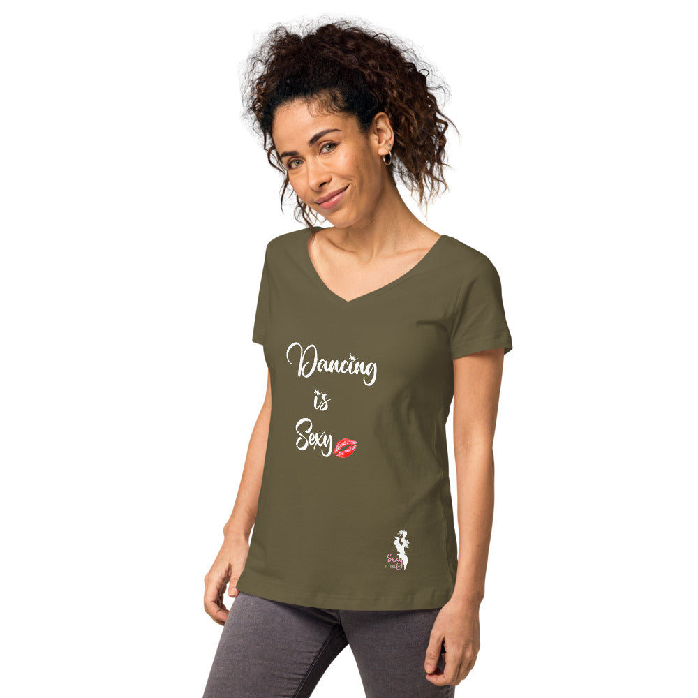 Dancing is Sexy v-neck t-shirt