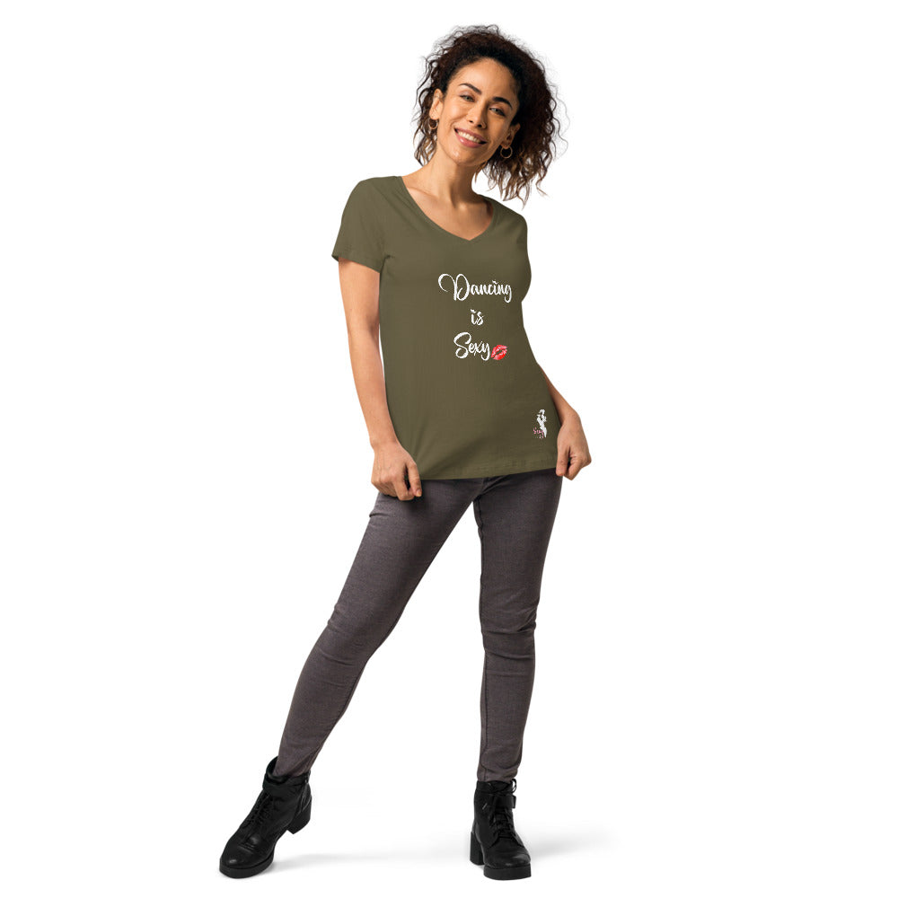 Dancing is Sexy v-neck t-shirt