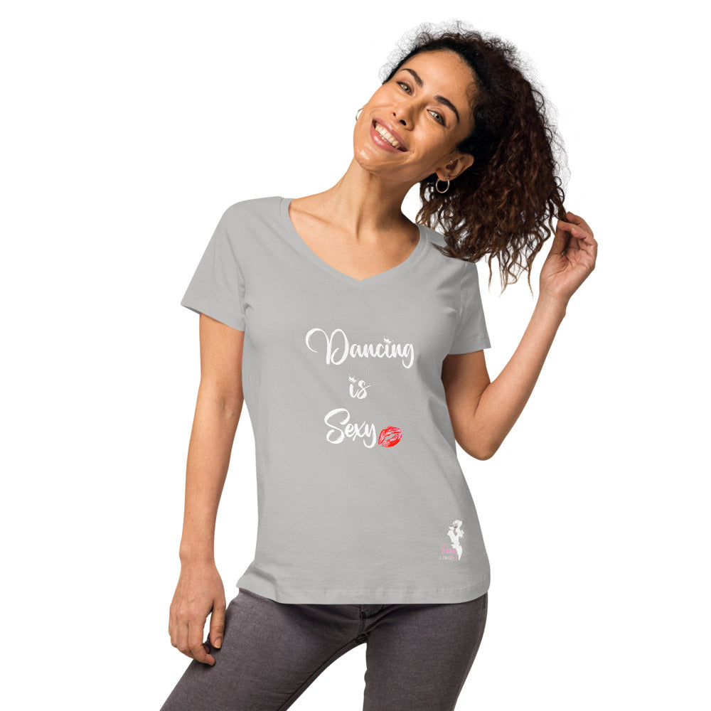 Dancing is Sexy v-neck t-shirt