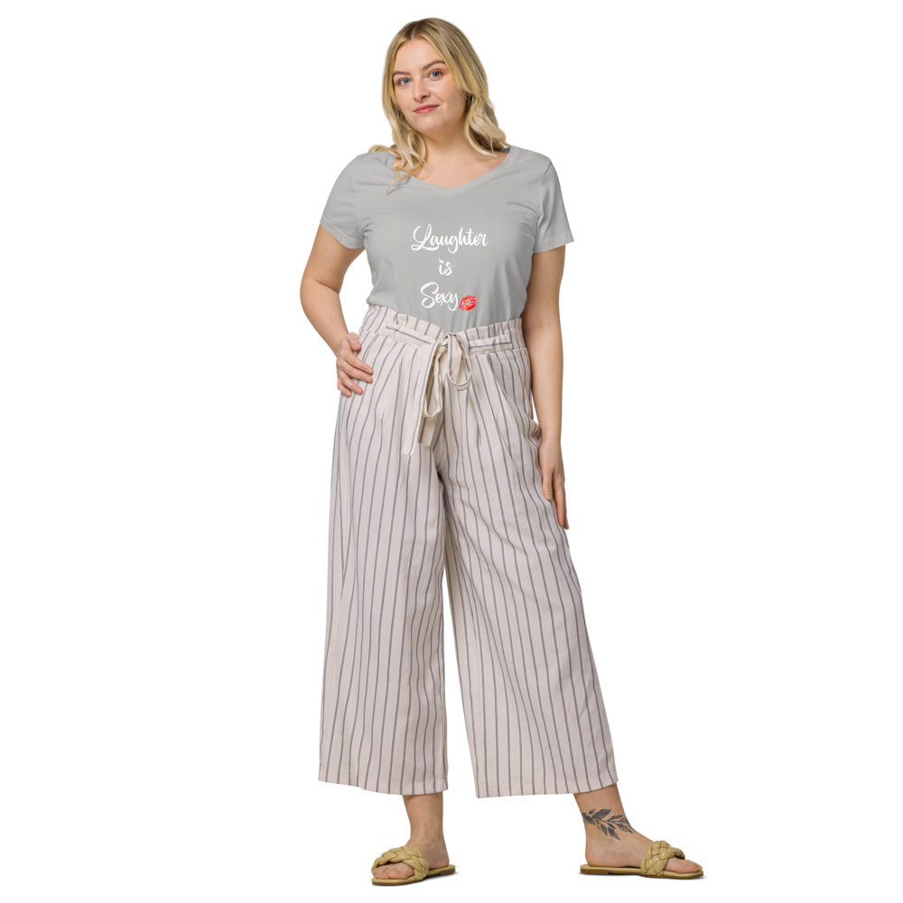 Laughter is Sexy v-neck t-shirt